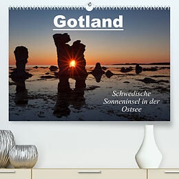 Kalender Gotland - Sonneninsel in der Ostsee (Premium, hochwertiger DIN A2 Wandkalender 2022, Kunstdruck in Hochglanz) von Johann Schörkhuber