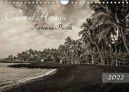 Kalender Colors of Hawaii - Farben im Pazifik (Wandkalender 2022 DIN A4 quer) von Florian Krauss - www.lavaflow.de
