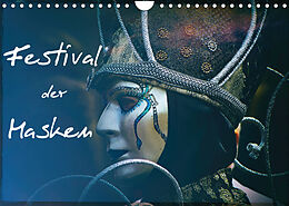 Kalender Festival der Masken (Wandkalender 2022 DIN A4 quer) von Gabi Hampe