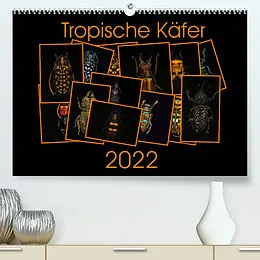Kalender Tropische Käfer (Premium, hochwertiger DIN A2 Wandkalender 2022, Kunstdruck in Hochglanz) von Burkhard Körner