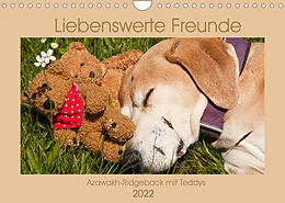 Kalender Liebenswerte Freunde - Azawakh-Ridgeback mit Teddys (Wandkalender 2022 DIN A4 quer) von Meike Bölts