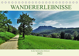 Kalender Wandererlebnisse in der Sächsischen Schweiz (Tischkalender 2022 DIN A5 quer) von Andrea Janke