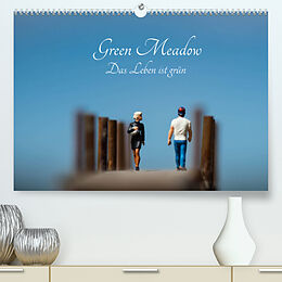 Kalender Green Meadow - Das Leben ist grün (Premium, hochwertiger DIN A2 Wandkalender 2022, Kunstdruck in Hochglanz) von Andreas Konieczka