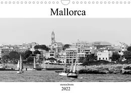 Kalender Mallorca monochrom (Wandkalender 2022 DIN A4 quer) von happyroger