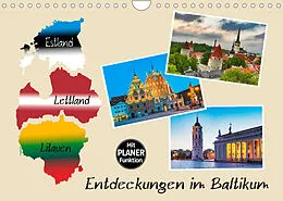 Kalender Entdeckungen im Baltikum (Wandkalender 2022 DIN A4 quer) von Gunter Kirsch