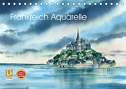 Kalender Frankreich Aquarelle (Tischkalender 2022 DIN A5 quer) von Jitka Krause