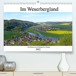 Kalender Im Weserbergland - Von Hannoversch Münden bis Minden (Premium, hochwertiger DIN A2 Wandkalender 2022, Kunstdruck in Hochglanz) von happyroger