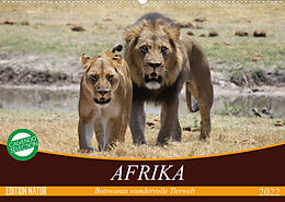 Kalender Afrika. Botswanas wundervolle Tierwelt (Wandkalender 2022 DIN A2 quer) von Elisabeth Stanzer