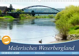 Kalender Malerisches Weserbergland - Beverungen (Wandkalender 2022 DIN A3 quer) von Sonja Teßen
