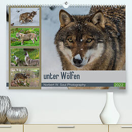 Kalender unter WölfenCH-Version (Premium, hochwertiger DIN A2 Wandkalender 2022, Kunstdruck in Hochglanz) von Norbert W. Saul