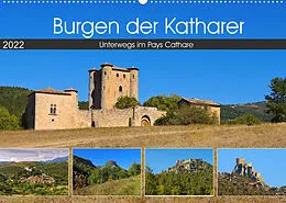 Kalender Burgen der Katharer - Unterwegs im Pays Cathare (Wandkalender 2022 DIN A2 quer) von LianeM