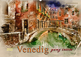 Kalender Venedig - ganz intim (Wandkalender 2022 DIN A2 quer) von Peter Roder