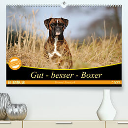 Kalender Gut - besser - Boxer (Premium, hochwertiger DIN A2 Wandkalender 2022, Kunstdruck in Hochglanz) von Yvonne Janetzek