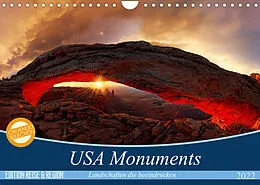 Kalender USA Monuments - Landschaften die beeindrucken (Wandkalender 2022 DIN A4 quer) von Michael Rucker