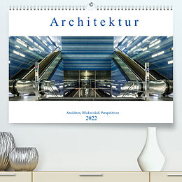 Kalender Architektur - Ansichten, Blickwinkel, Perspektiven (Premium, hochwertiger DIN A2 Wandkalender 2022, Kunstdruck in Hochglanz) von Armin Eugster