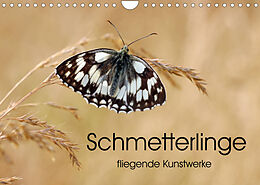 Kalender Schmetterlinge - fliegende Kunstwerke (Wandkalender 2022 DIN A4 quer) von Eileen Kumpf