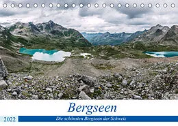 Kalender Die schönsten Bergseen der Schweiz (Tischkalender 2022 DIN A5 quer) von Walter Dürst