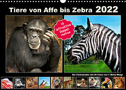 Kalender Tiere von Affe bis Zebra 2022 (Wandkalender 2022 DIN A3 quer) von © Mirko Weigt, Hamburg
