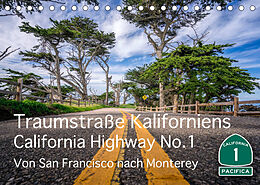 Kalender Traumstraße Kaliforniens - California Highway No.1 (Tischkalender 2022 DIN A5 quer) von Thomas Marufke