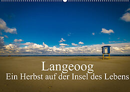 Kalender Langeoog  Ein Herbst auf der Insel des Lebens (Wandkalender 2022 DIN A2 quer) von Tobias Thiele