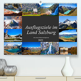 Kalender Ausflugsziele im Land Salzburg (Premium, hochwertiger DIN A2 Wandkalender 2022, Kunstdruck in Hochglanz) von Christa Kramer