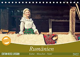 Kalender Rumänien Kultur - Menschen - Natur (Tischkalender 2022 DIN A5 quer) von Ruth und Jürgen Haberhauer