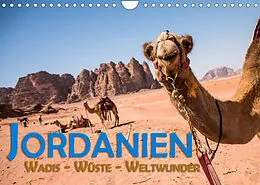 Kalender Jordanien - Wadis - Wüste - Weltwunder (Wandkalender 2022 DIN A4 quer) von Gerald Pohl