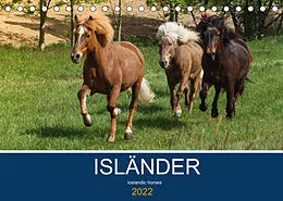 Kalender Isländer - icelandic horses (Tischkalender 2022 DIN A5 quer) von Alexandra Hollstein
