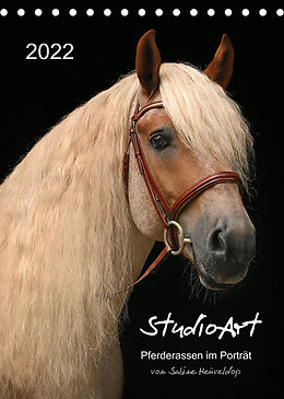 Kalender StudioArt Pferderassen im Porträt (Tischkalender 2022 DIN A5 hoch) von Sabine Heüveldop