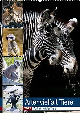 Kalender Artenvielfalt Tiere (Wandkalender 2022 DIN A2 hoch) von Karin Sigwarth
