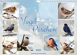 Kalender Vogel-Pärchen (Wandkalender 2022 DIN A4 quer) von Sabine Löwer