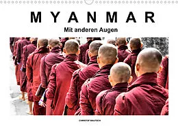 Kalender Myanmar  Mit anderen Augen (Wandkalender 2022 DIN A3 quer) von Krzys / Christof Bautsch