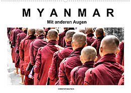 Kalender Myanmar  Mit anderen Augen (Wandkalender 2022 DIN A2 quer) von Krzys / Christof Bautsch