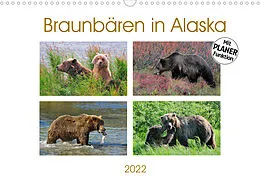 Kalender Braunbären in Alaska (Wandkalender 2022 DIN A3 quer) von Dieter-M. Wilczek