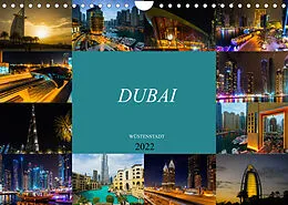 Kalender Dubai Wüstenstadt (Wandkalender 2022 DIN A4 quer) von Dirk Meutzner