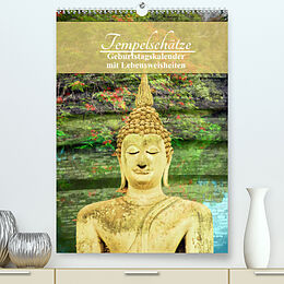 Kalender Tempelschätze (Premium, hochwertiger DIN A2 Wandkalender 2022, Kunstdruck in Hochglanz) von CrystalLights by Sylvia Seibl