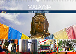 Kalender Malaysia - Land der Farbenvielfalt (Wandkalender 2022 DIN A3 quer) von CrystalLights by Sylvia Seibl