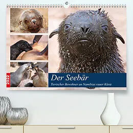 Kalender Der Seebär 2022 (Premium, hochwertiger DIN A2 Wandkalender 2022, Kunstdruck in Hochglanz) von Wibke Woyke