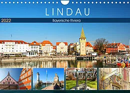Kalender Lindau - Bayerische Riviera (Wandkalender 2022 DIN A4 quer) von CrystalLights by Sylvia Seibl