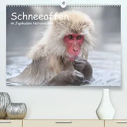 Kalender Schneeaffen im Jigokudani Nationalpark (Premium, hochwertiger DIN A2 Wandkalender 2022, Kunstdruck in Hochglanz) von Thorsten Jürs