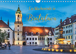 Kalender Ein Wochenende in Bratislava (Wandkalender 2022 DIN A4 quer) von Gunter Kirsch