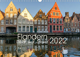 Kalender Flandern - Stadt und Strand (Wandkalender 2022 DIN A3 quer) von Olaf Herm