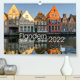 Kalender Flandern - Stadt und Strand (Premium, hochwertiger DIN A2 Wandkalender 2022, Kunstdruck in Hochglanz) von Olaf Herm
