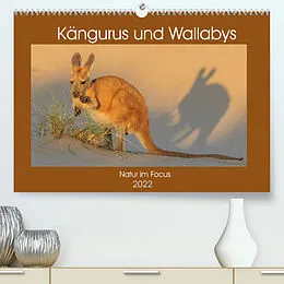 Kalender Kängururs und Wallabys (Premium, hochwertiger DIN A2 Wandkalender 2022, Kunstdruck in Hochglanz) von Sidney Smith