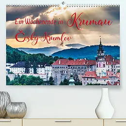 Kalender Ein Wochenende in Krumau (Premium, hochwertiger DIN A2 Wandkalender 2022, Kunstdruck in Hochglanz) von Gunter Kirsch