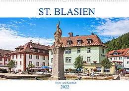 Kalender St. Blasien - Dom- und Kurstadt (Wandkalender 2022 DIN A2 quer) von Liselotte Brunner-Klaus