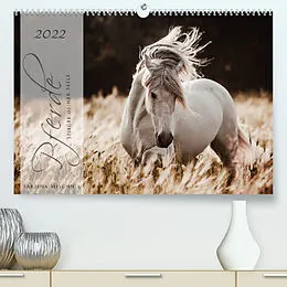 Kalender Pferde - Spiegel deiner Seele (Premium, hochwertiger DIN A2 Wandkalender 2022, Kunstdruck in Hochglanz) von Sabrina Mischnik