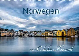 Kalender Norwegen von Oslo bis Ålesund (Wandkalender 2022 DIN A2 quer) von Stefan Mosert