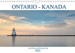 Kalender Ontario Kanada, Lake Huron und Georgian Bay (Wandkalender 2022 DIN A4 quer) von Joana Kruse