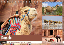 Kalender Kamele - Die freundlichen Gepäckträger (Tischkalender 2022 DIN A5 quer) von Michael Herzog